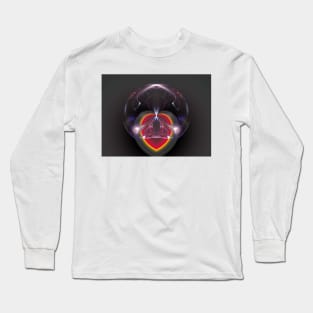 Solar Flare from the Heart of the Sun Long Sleeve T-Shirt